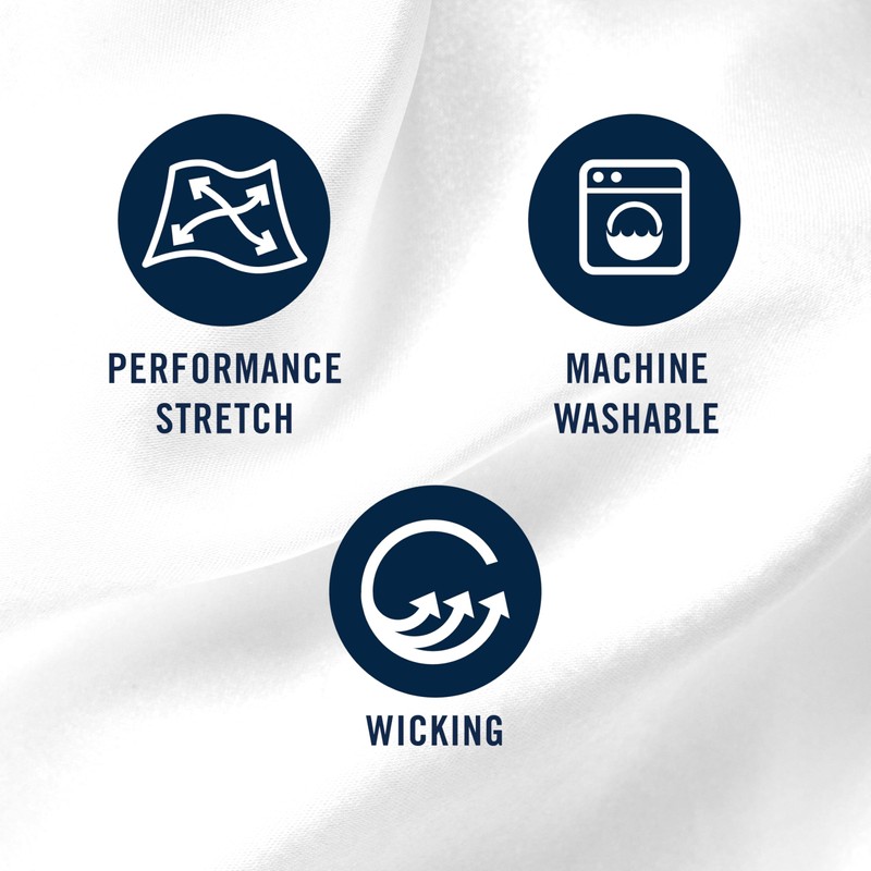 IZOD Women's Penny Pull-on Skort Bright White