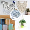 EOBNIKTWS 50 Pcs Right Angle Hooks Zinc Plated L Hook