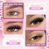 Newcally Fluffy Lash Clusters Kit Thick Eyelash Clusters DIY Lash