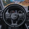 Haokay Heavy Duty Pure Cowhide Steering Wheel Cover, Genuine Leather