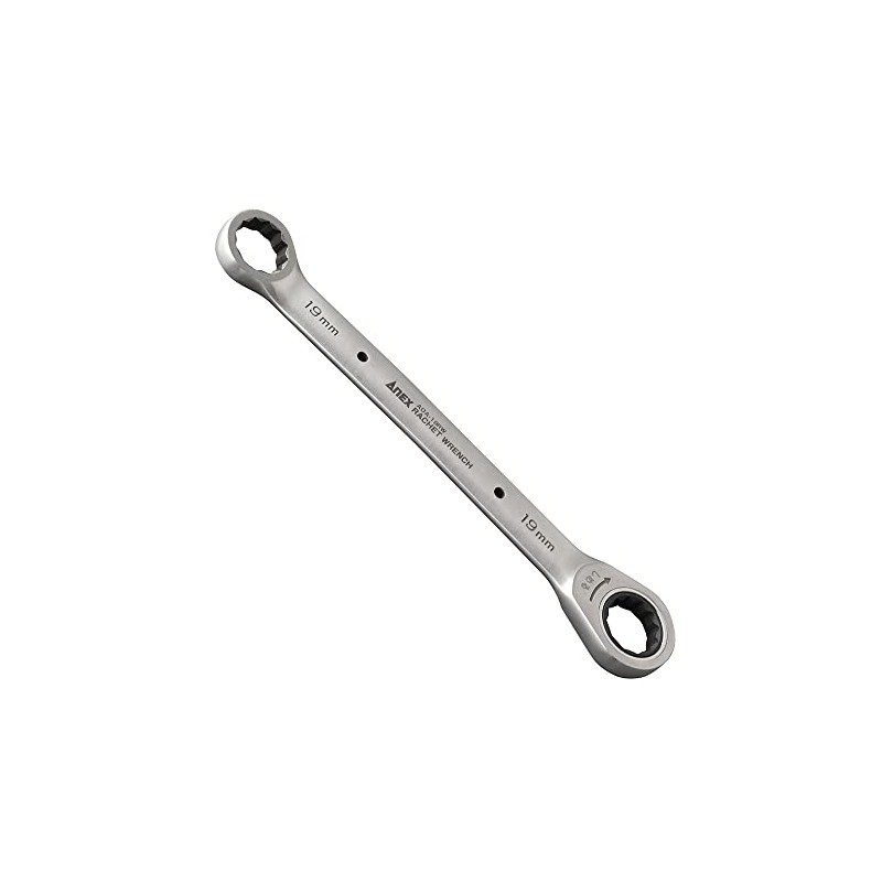 ANEX AOA-19RW Ratchet Wrench Opposite Side 0.7 inches (19 mm)