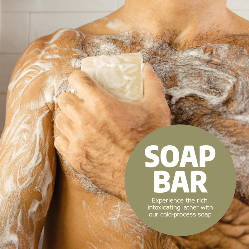 Dr. Squatch Men's Natural Bar Soap Made from Natural Oils