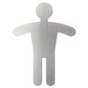 Durable Toilet Sign Gentlemen 120 x 91 mm