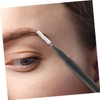 FOMIYES 60pcs Portable Eyebrow Brushes with Caps Mini Eyelash Applicators