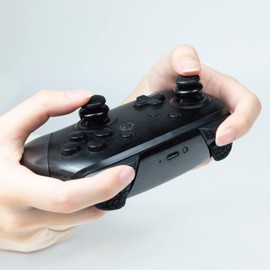 アンサー Switchプロコン用 スタッドレストリガーPlus【プロコン最強3種セット/スティックボタン軸のすり減り防止シリコンリング/LRボタンの滑り止めシール/LRスティックのエイム性能向上FPSスティック】