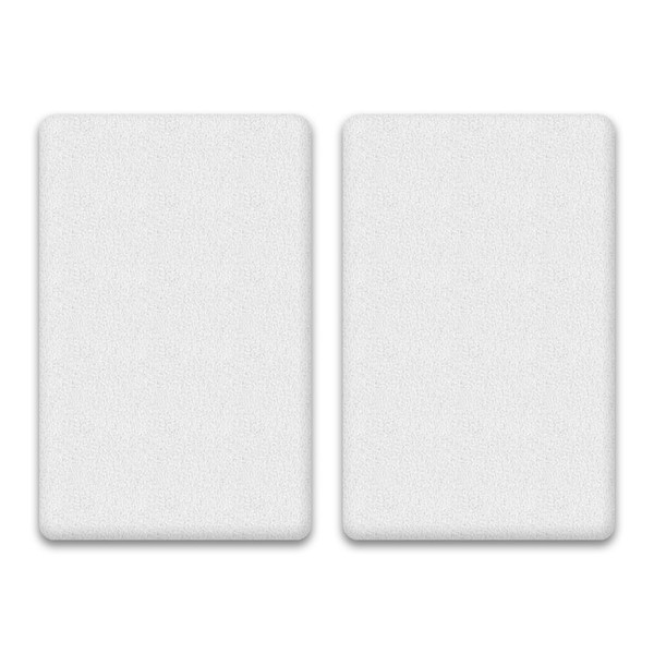 2 Pack Crib Waterproof Mattress Protector | Non-Noisy Super Absorbent