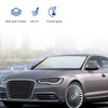 Clyhon Sonnenschutz für Windschutzscheibe, Sonnenschutz für das Auto Frontscheibenabdeckung Windschutz