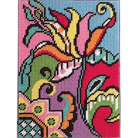 Canoodles- Tulip Abstract- Needlepoint Kit