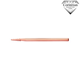 Corintian Nail Cutter Attachment Carbide Pointed Head Bit Fine Extra Coarse for Manicure, Pedicure of Gel Nails, Acrylic Nails Accessories as Callus Cutter and Cuticle Remover (Coarse)