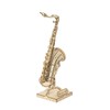 Tsukurundo ® Robotime 3D Wood Puzzle Ornament Series (Tenor Saxophone,