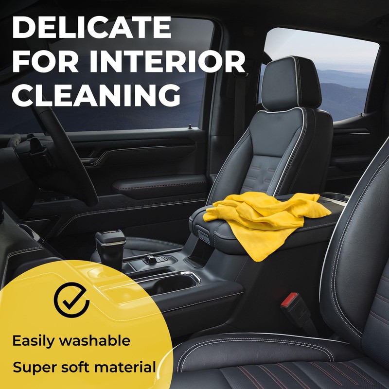 Premium XL Shammy Towel for Car - 2pk (34”x25”) -
