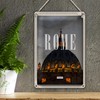 Blechschild | Rome | Italy | Vintage Deko | 12