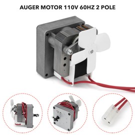 Stanbroil Auger Motor Replacement for Pit Boss/Traeger/Camp Chef Wood Pellet Grills, AC120V 60Hz 2 Pole Universal Auger