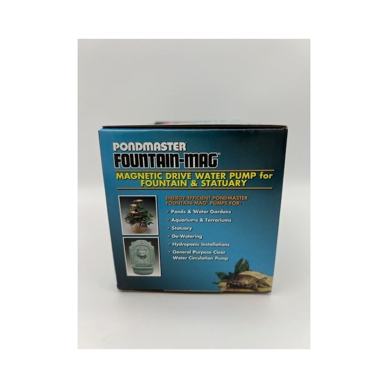 Danner Manufacturing, Inc. Pondmaster 80 GPH Fountain-Mag, Magnetic Drive Water