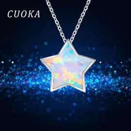 Earrings stars silver 925 sterling silver opal earrings cartilage earrings Valentine's Day gifts for women star earrings silver girls, 925 Silver