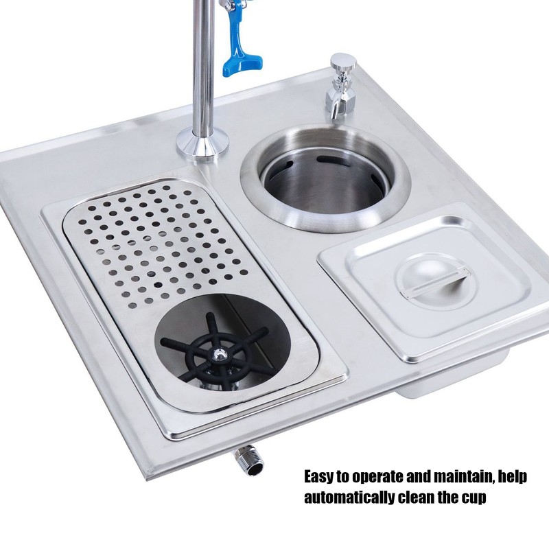 Glass Rinser Faucet Gasket Automatic Cup Washer Accessory for Bar