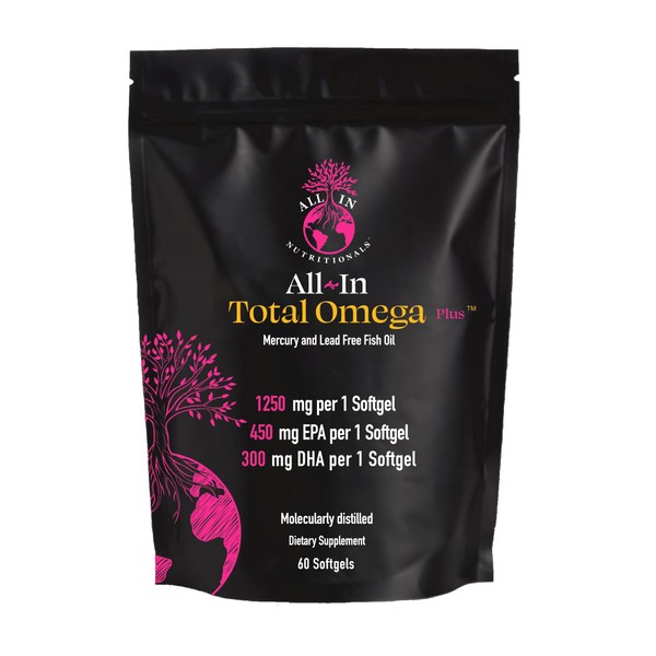 All In Nutritionals Total Omega + Capsule. Truly a one