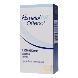 Frasco Suspensión Oftálmica Gotero 5ml Flumetol Nf
