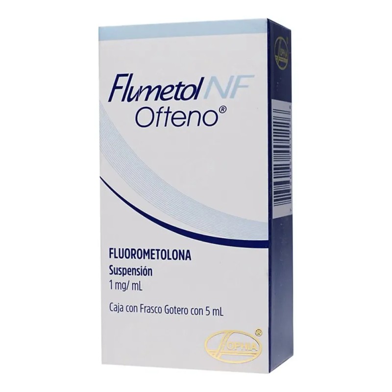 Frasco Suspensión Oftálmica Gotero 5ml Flumetol Nf