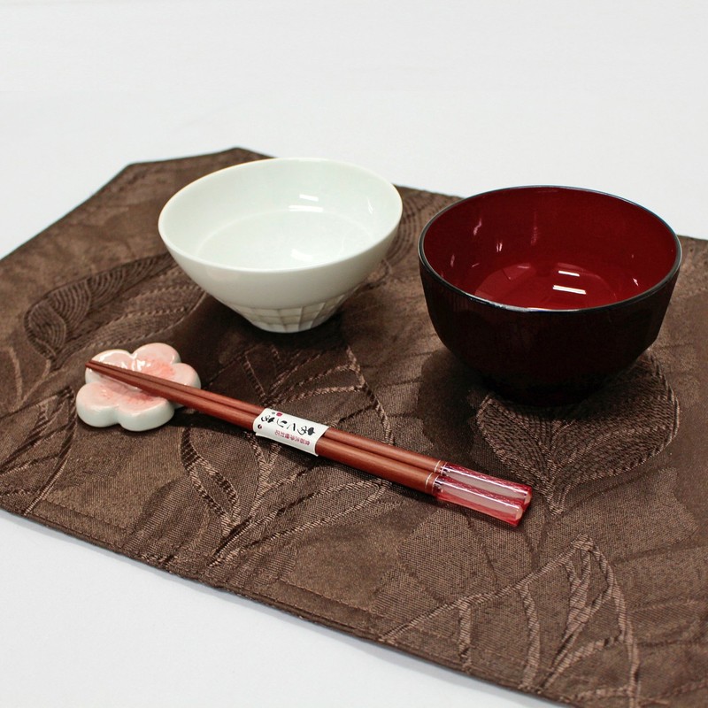 Ishida Chopsticks Made in Japan, Acrylic Crystal, Wooden (Natural Wood),