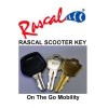 Aftermarket KEY for Rascal Scooter Fits All Model 600 600T