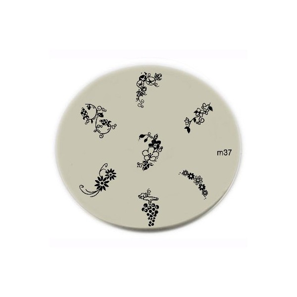 KONAD - Stamping Nail Art Image Plate M 37 [Personal