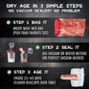 Dry Age Bag for Beef Steak. Easily Create Delicious DIY