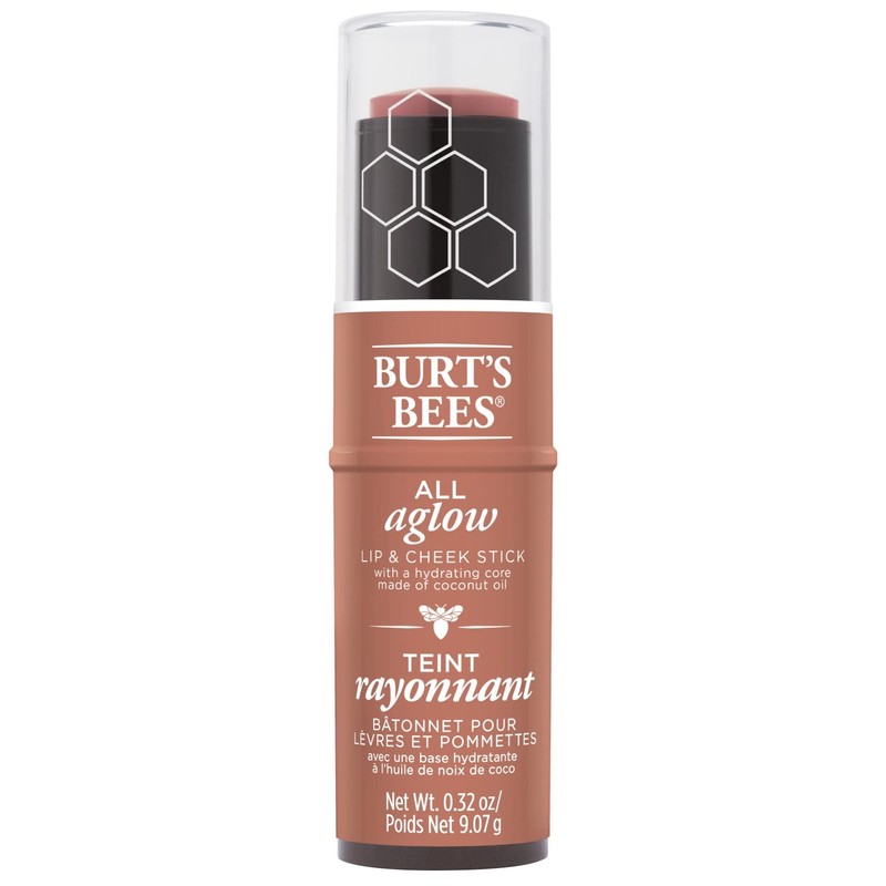 BURTS BEES Peach Pond All Aglow Lip & Cheek Stick,