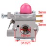 Savior WT973 Carburetor for Bolens BL110 BL125 BL160 Troy Bilt