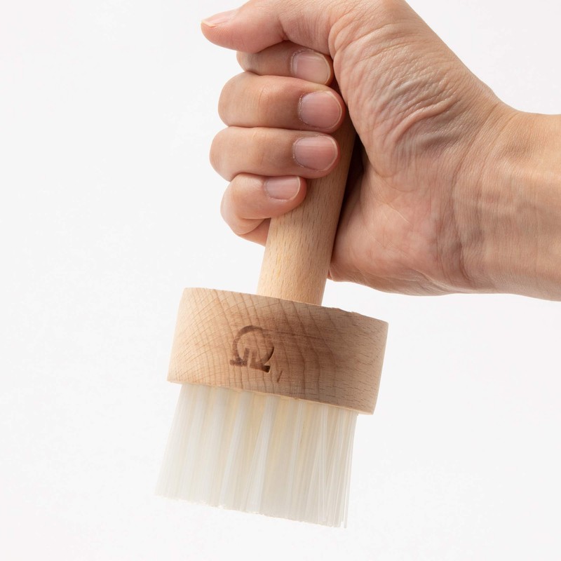  Endoshoji GBL01 Professional Cooking Brush, Large, Heat Resistant Nylon,