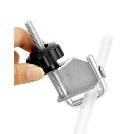 QWORK Fluid Line Clamp kit, 8-Piece Vacuum Line Pipe Pinch Off Clamps, Vacuum Radiator Fuel Line Clamps, 4 Sizes (3/8", 1/2", 1", 1-3/4")
