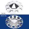 Vitonsbay 2 Front Spiked Axle Wheel Covers - 2 Front