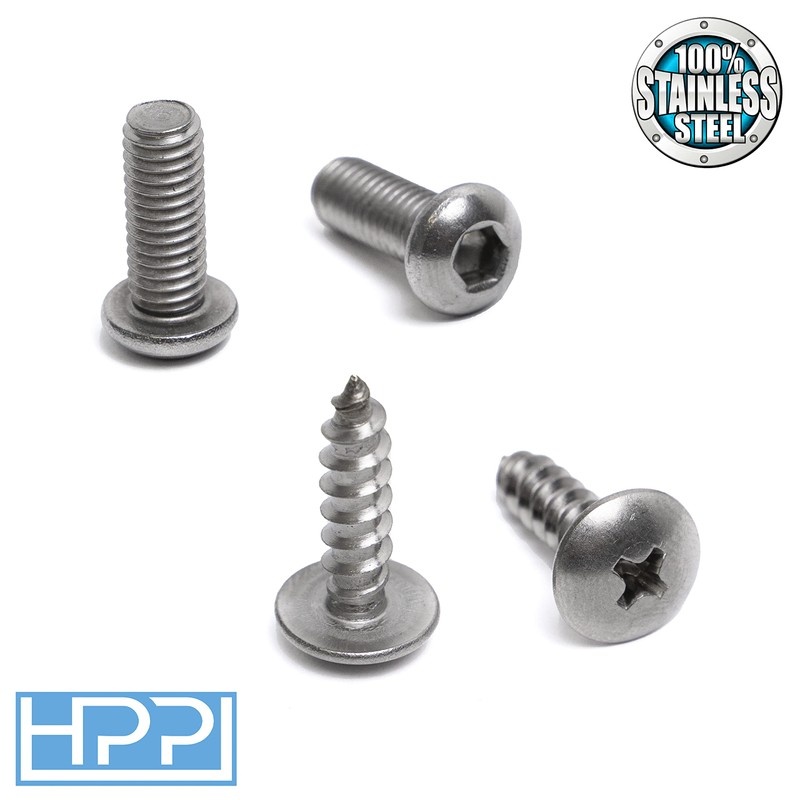 HPP License plate Stainless Steel Screws for All volkswagen Models