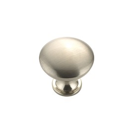 Richelieu Hardware DP9041195 (10-Pack) Copperfield Collection 1 3/16-inch (30 mm) Brushed Nickel Modern Cabinet and Drawer Knob for Kitchen, Bathroom, and Furniture