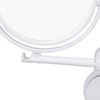 Wall Mount Makeup Mirror 360 Degree Rotation Clear Undistorted Single