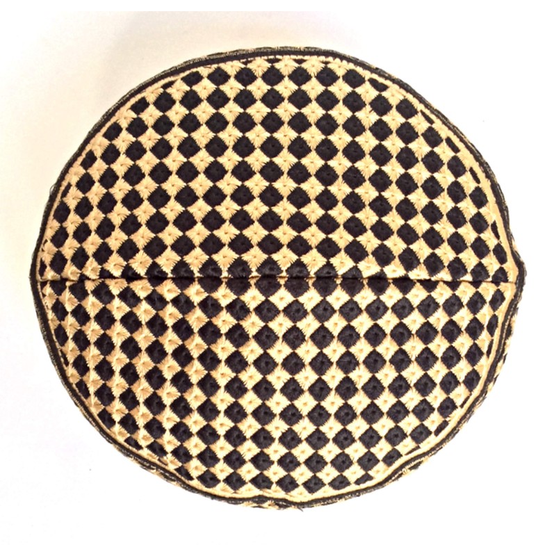 Kufi Men's Unisex Skull Cap Women's Designer Solid Hat with