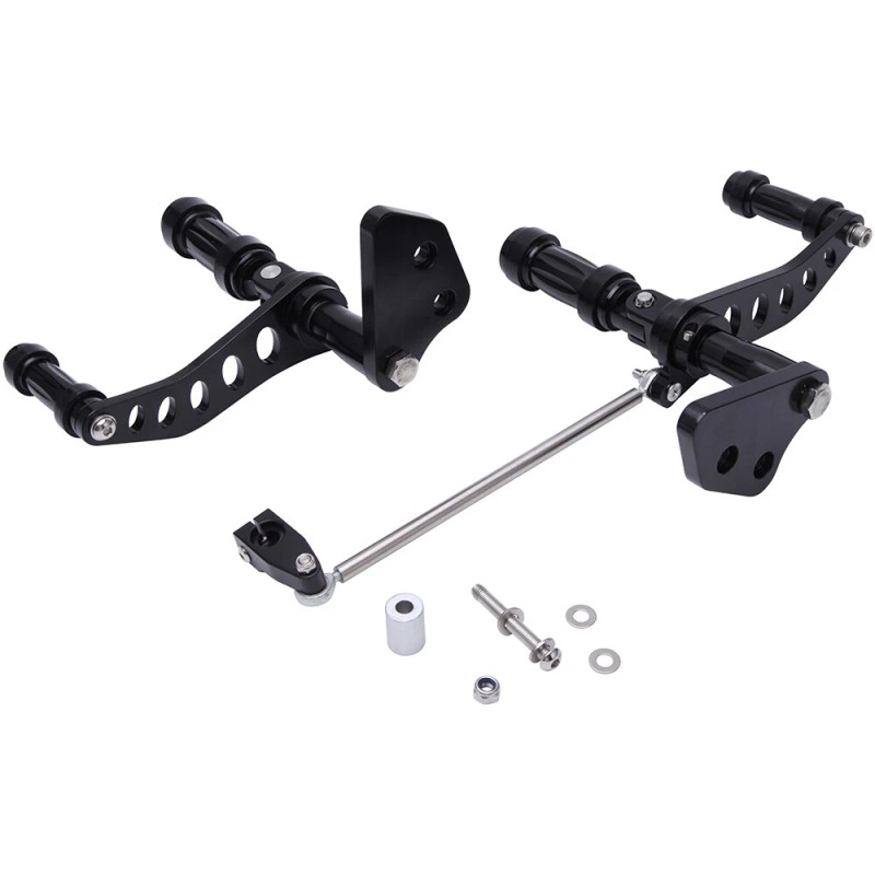 KEEPDSGN Forward Controls Foot Pegs For Harley Dyna 2006-2017 FXDB