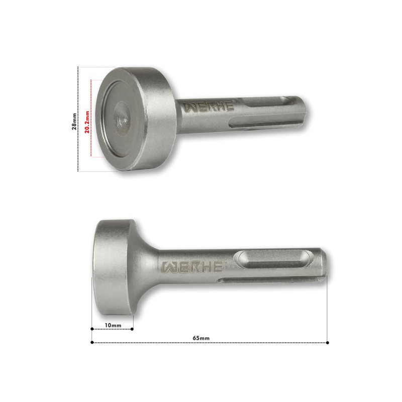 WERHE ® 20.2 x 28 x 65 Professional Nail Driver,