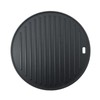Round Pizza Steel 12" - 3D Cast Creates Gorgeous Crusts,