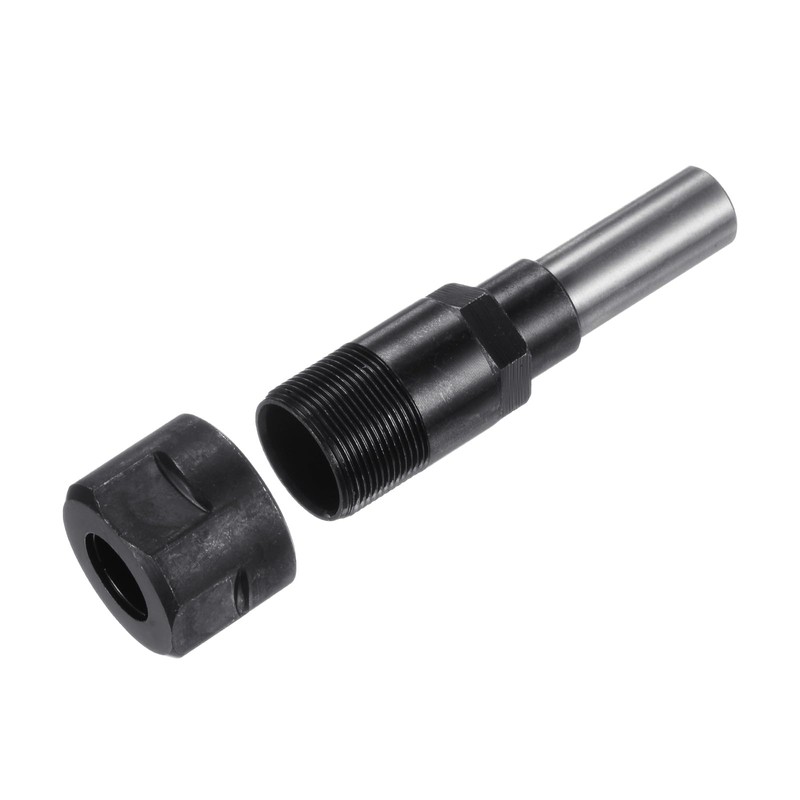 sourcing map Router Collet Extension Rod Converter Adapter 12.7mm to