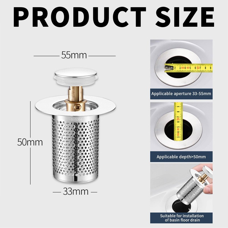 2 Pieces Sink Strainer, Drain Strainer, Drain Strainer, Drain Strainer,