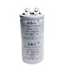 Laimiaoxian 1pcs 400MFD 400UF 250V Cylindrical AC Motor Starter Capacitor,
