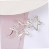 Beavorty Glamorous Star Bang Clips for Girls Styling Hair Clips