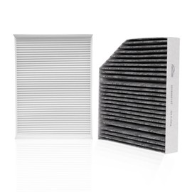 Forccord 2-PACK Cabin Air Filter Fits for Mercedes 2015-2023 GLC300 E300 C300 E350 GLC350e C400 E400, C43/C63/E43/E53/E63/GLC43/GLC63 AMG Replacement 2058350147 1668300218 Car Accessories