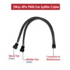 JBtek 10.4 Inch PWM Fan Splitter Cable Pack - 3