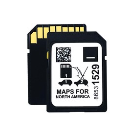 86531529 Latest Version 2024 GPS Navigation SD Card Map Compatible with Chevry Cadilia Buick GMC, Latest Updated North American Road Navigation SD Map Card Fits for Suburban CT5 and Other Models