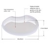 YTBYT 50 Pcs Disposable Shower Face Shields Visors Plastic Eye