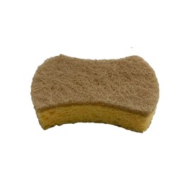 pandoo Household Sponges, Organic Cleaning Sponge, Kitchen Sponge, Dishwashing Sponge, Biodegradable, Environmentally Friendly, Reusable and Sustainable (Pack of 2)