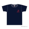 Godzilla T-Shirt Thirty-six Views of Mt. Fuji Hokusai Navy Blue