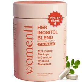 Her Inositol Blend | Myo-Inositol PCOS Supplement | 120 Vegan Capsules